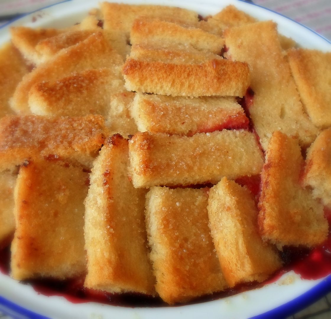 The English Kitchen A Simple Blackberry and Apple Charlotte